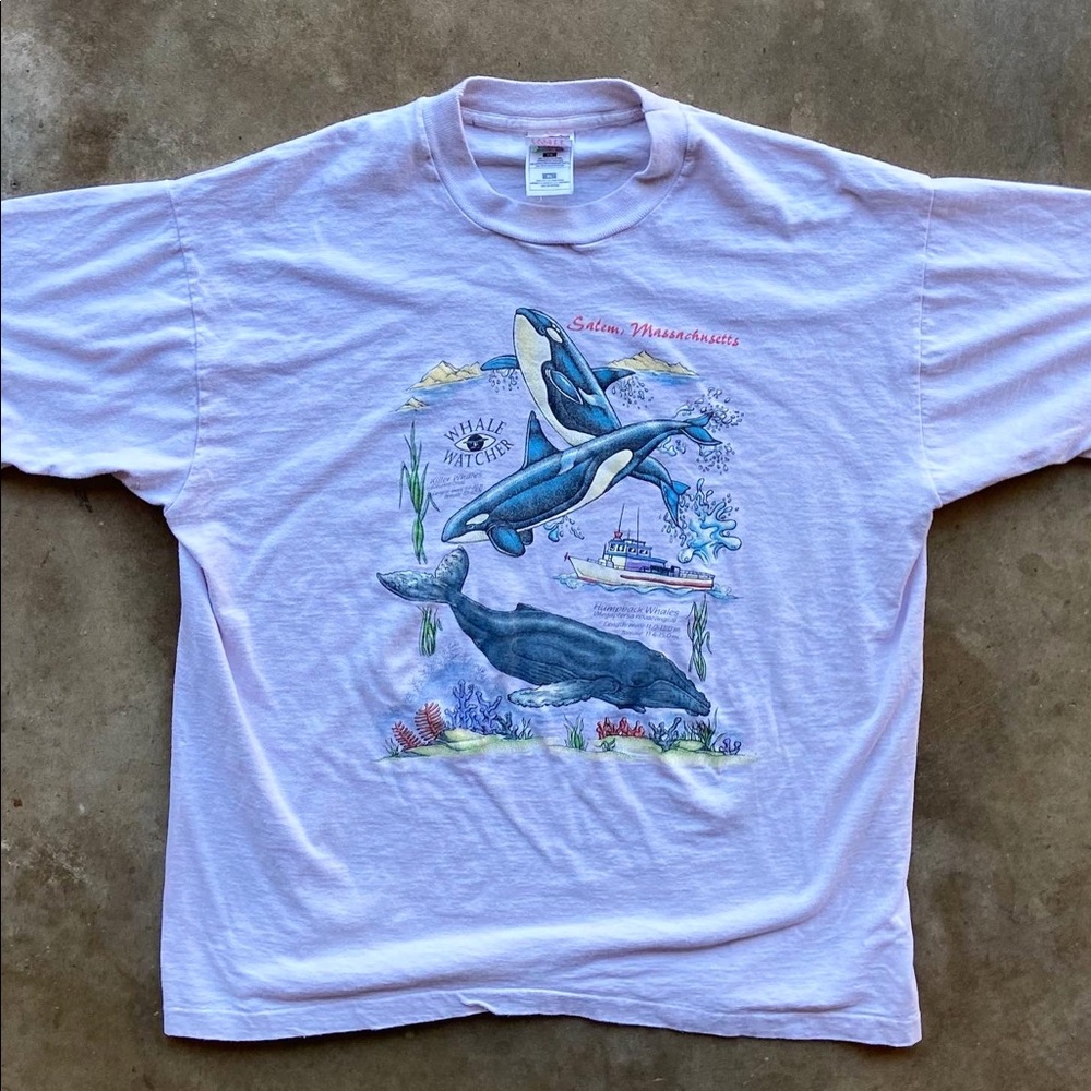 Salem whale tee